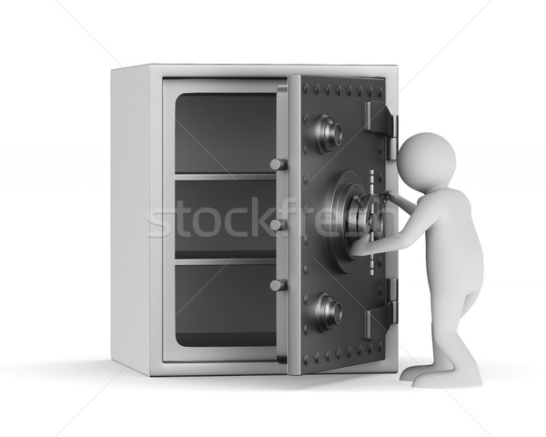 Safe on white background. Isolated 3D image Stock photo © ISerg
