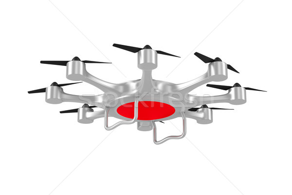 drone on white background. Isolated 3d illustration Stock photo © ISerg