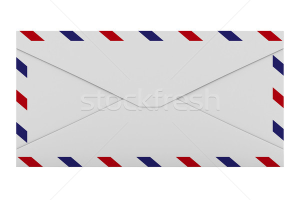 Stock photo: E-mail concept on white background. Isolated 3D image