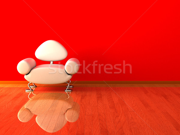 Interior of a living room. 3D image. Stock photo © ISerg