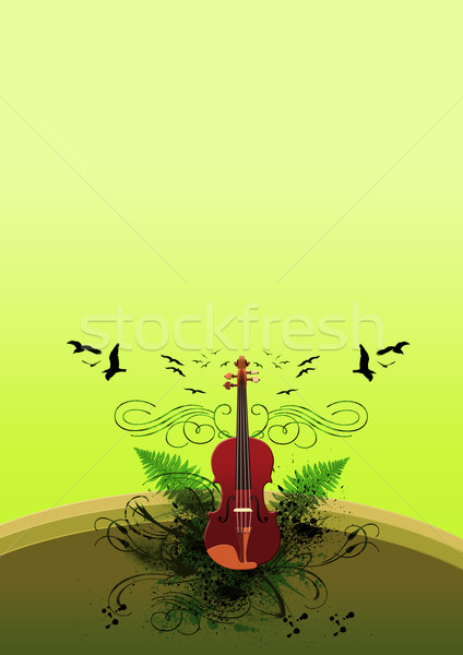 Classic music Violin  Stock photo © IstONE_hun
