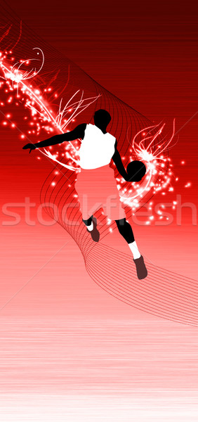 Basketball jump Stock photo © IstONE_hun