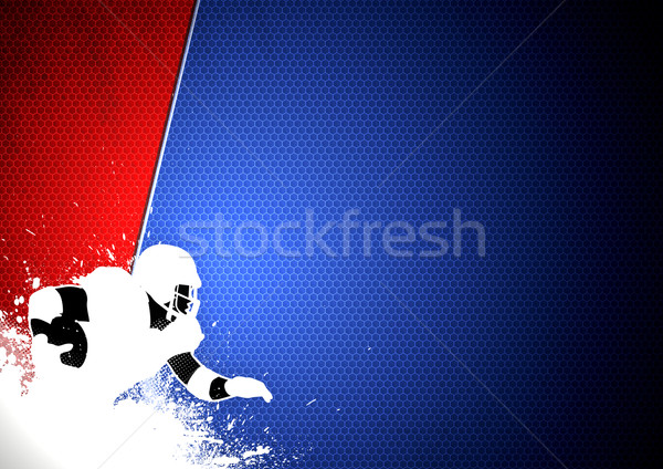 Football résumé grunge espace sport [[stock_photo]] © IstONE_hun