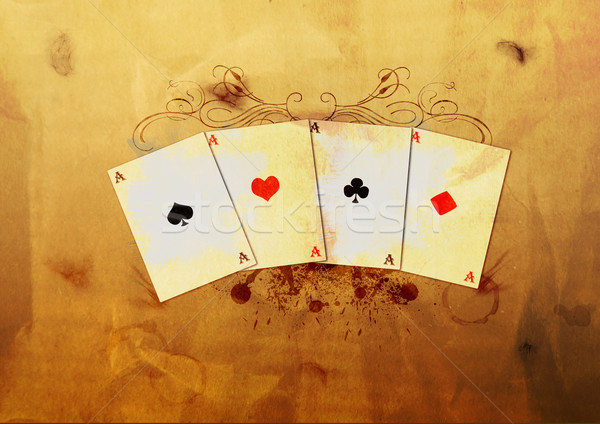 Grunge poker Stock photo © IstONE_hun