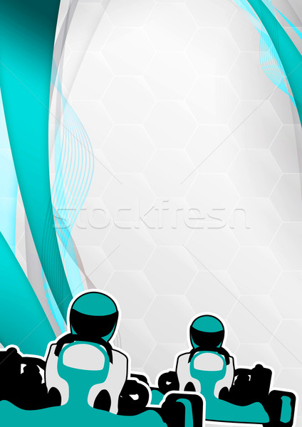 Gokart background Stock photo © IstONE_hun