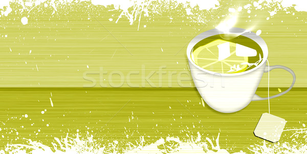 Cup of tea Stock photo © IstONE_hun