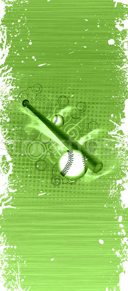 Baseball objets résumé grunge espace sport [[stock_photo]] © IstONE_hun