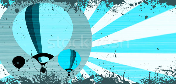 Hot air ballon Stock photo © IstONE_hun