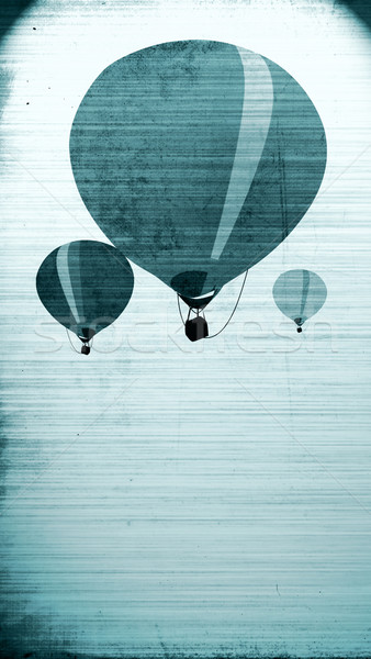 Hot air ballon Stock photo © IstONE_hun