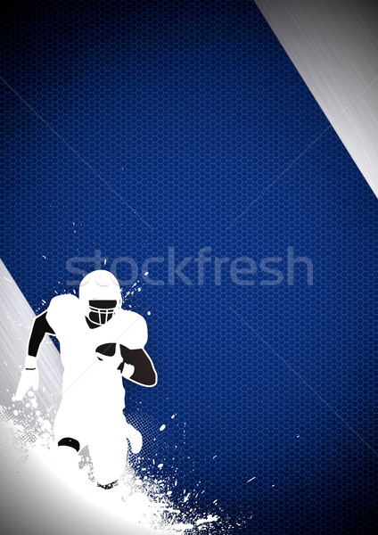 Football résumé grunge espace sport [[stock_photo]] © IstONE_hun