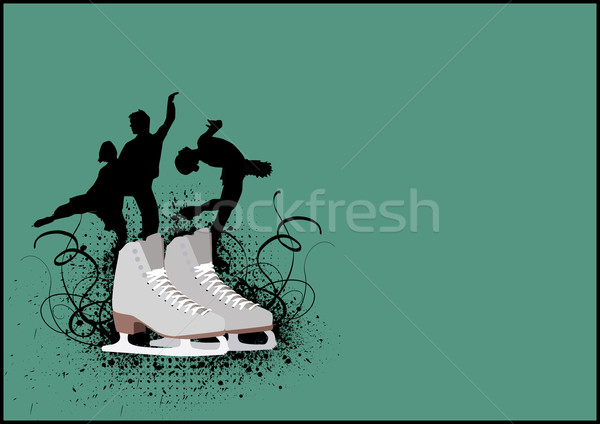 Figure Skating background Stock photo © IstONE_hun