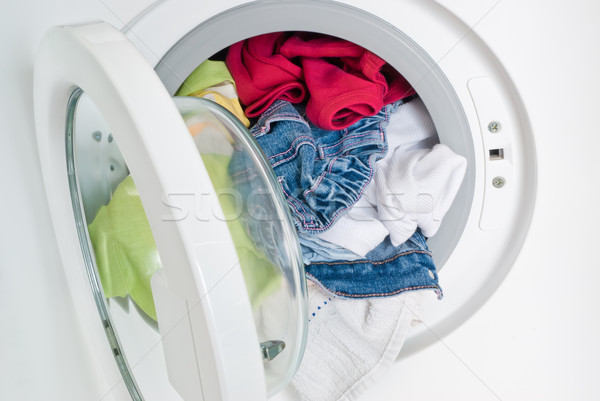 washing machine with clothes Stock photo © italianestro