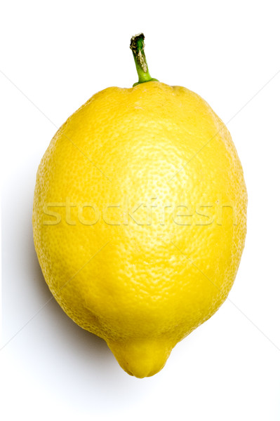 Zitrone weiß ein isoliert Sommer Stock foto © italianestro