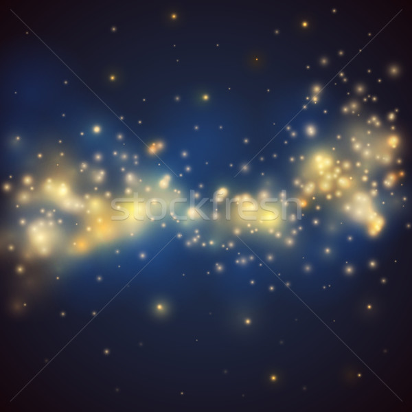 Bokeh vetor brilhante estrelas textura Foto stock © iunewind