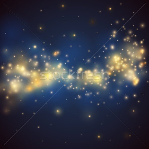 Bokeh vettore lucido stelle texture Foto d'archivio © iunewind
