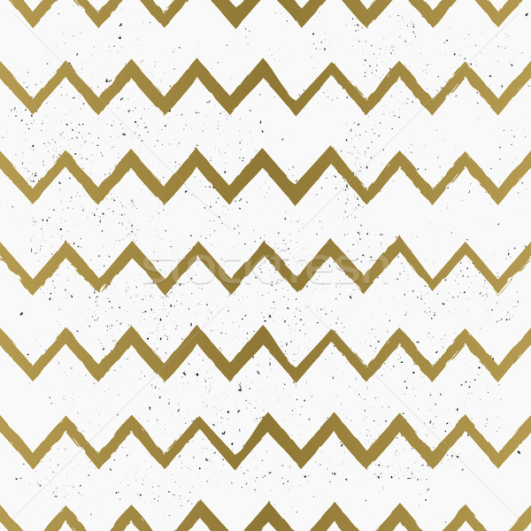 Hand Drawn Chevron Seamless Pattern Stock photo © ivaleksa