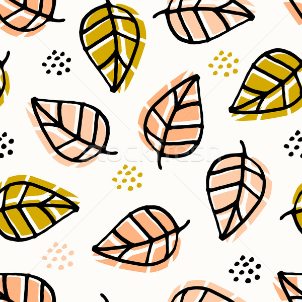 Seamless Autumn Pattern Stock photo © ivaleksa