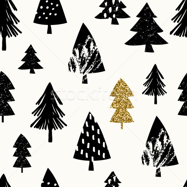 Seamless Christmas Pattern Stock photo © ivaleksa