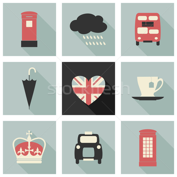 Stock photo: London Icons Collection