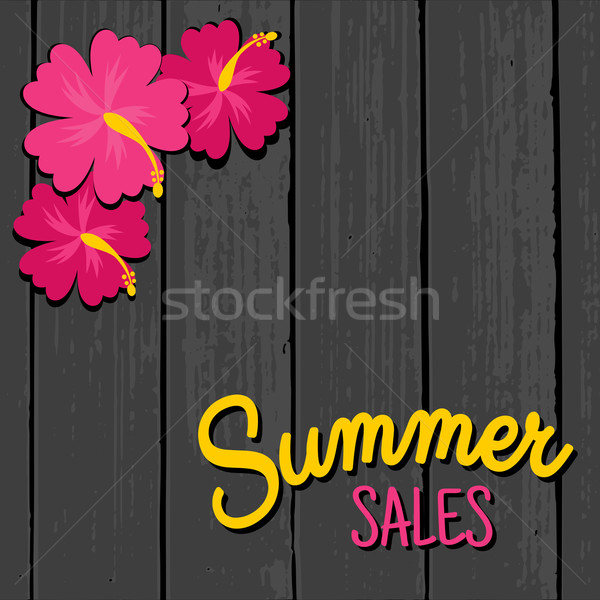 Summer Sales Design Stock photo © ivaleksa