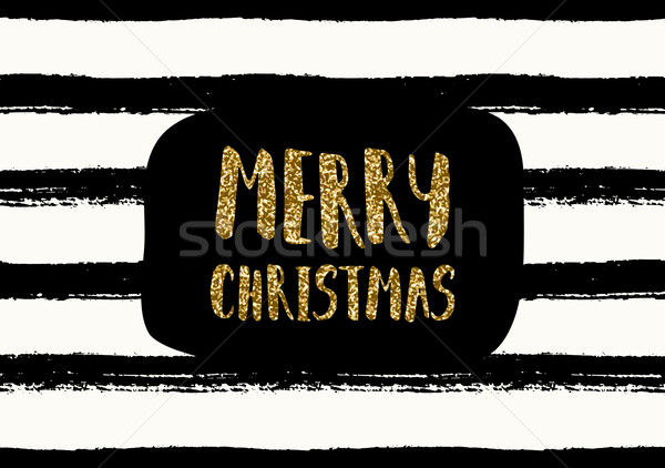 Christmas Greeting Card Template Stock photo © ivaleksa