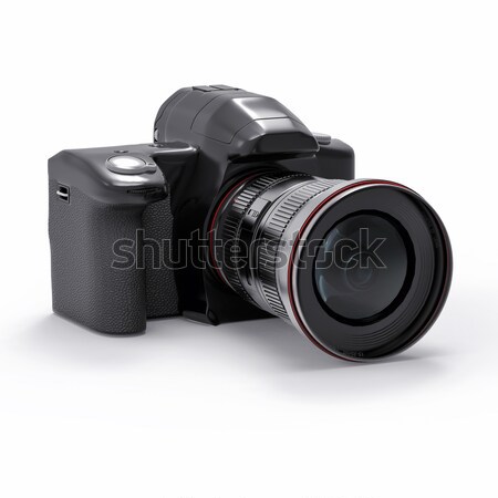 Isolated 3D Professional Camera Illustration Stock photo © IvanC7