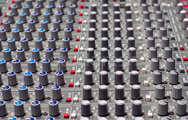 Pro audio mixing board Stock photo © IvicaNS