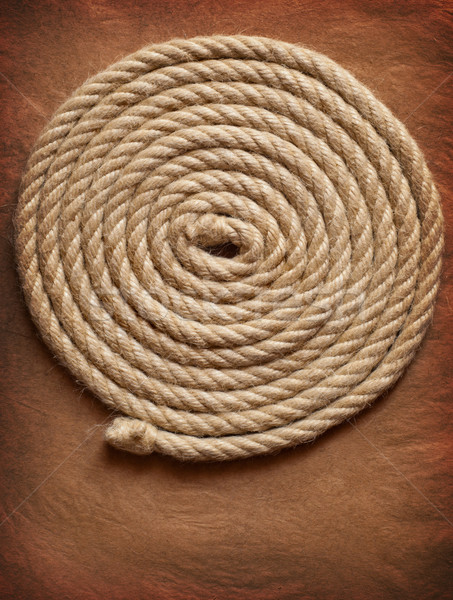 Papel velho corda textura mar retro Foto stock © IvicaNS