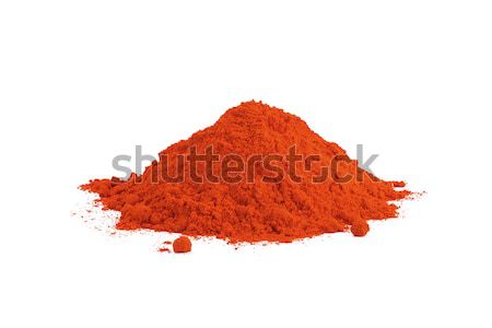 Powdered dried red pepper, isolated Stock photo © ivo_13