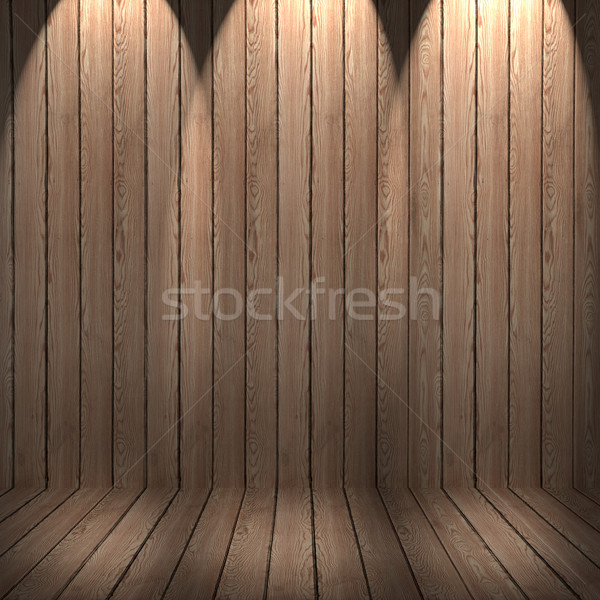 wall and floor siding weathered wood background, wood texture Stock photo © ivo_13
