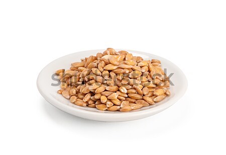 Grain of the wheat isolated on a white background Stock photo © ivo_13