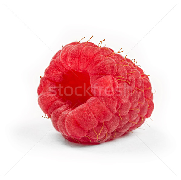 ripe raspberry isolated on white background close up Stock photo © ivo_13