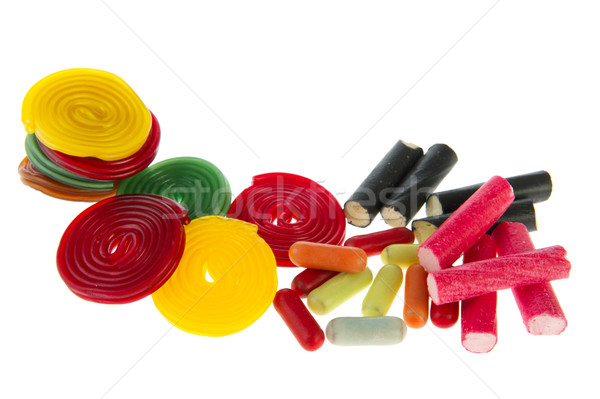 şeker renkli diğer şekerleme Stok fotoğraf © ivonnewierink