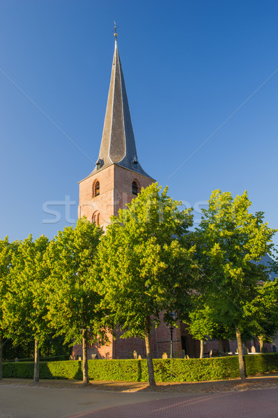 Little Church in Holland Stock photo © ivonnewierink