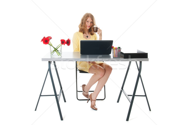 Having pause at the office Stock photo © ivonnewierink