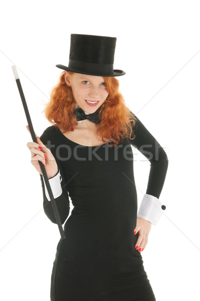 Woman dressed for party  Stock photo © ivonnewierink