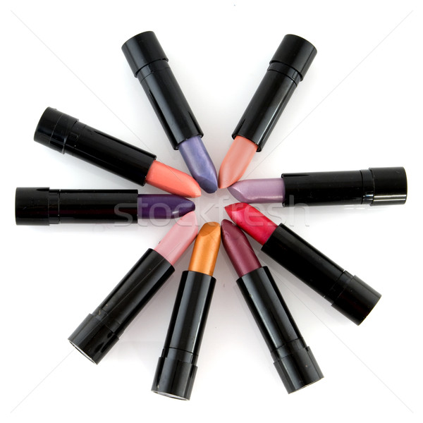 lipsticks circle Stock photo © ivonnewierink