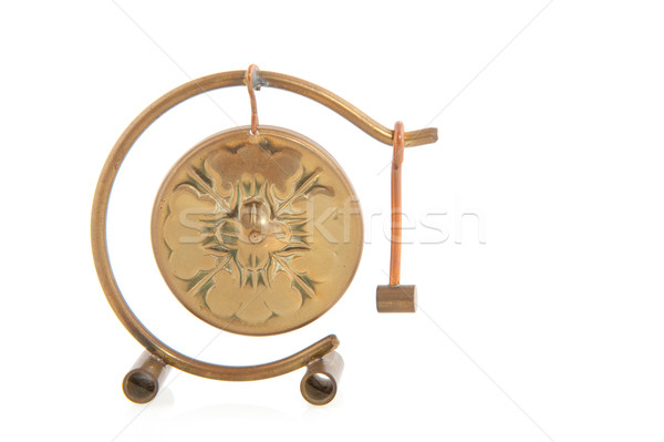 copper gong Stock photo © ivonnewierink
