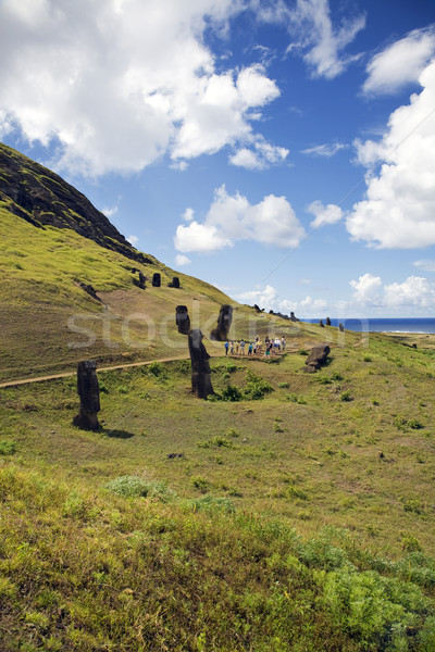 Easter island Stock photo © ivonnewierink