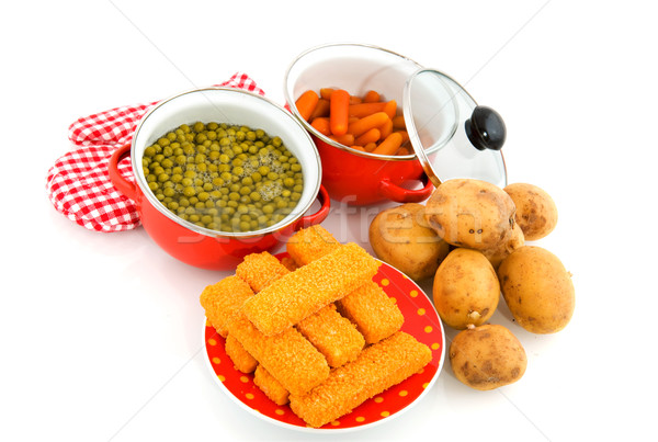 cooking daily meal Stock photo © ivonnewierink