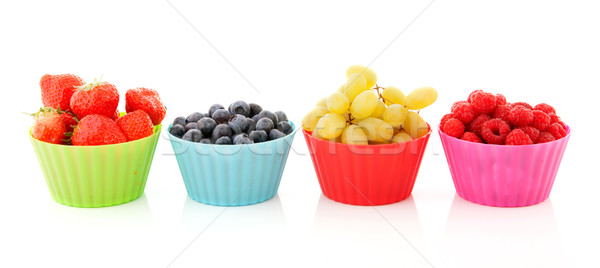 Fresh summer fruit Stock photo © ivonnewierink