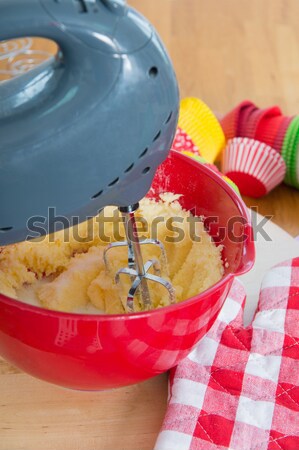 Baking cupcakes Stock photo © ivonnewierink