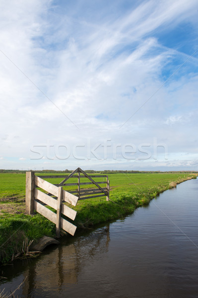 Dutch polder Arkemheen  Stock photo © ivonnewierink