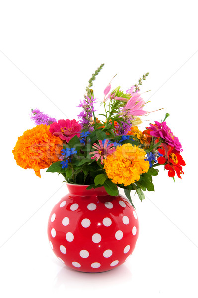 cheerful summer bouquet Stock photo © ivonnewierink