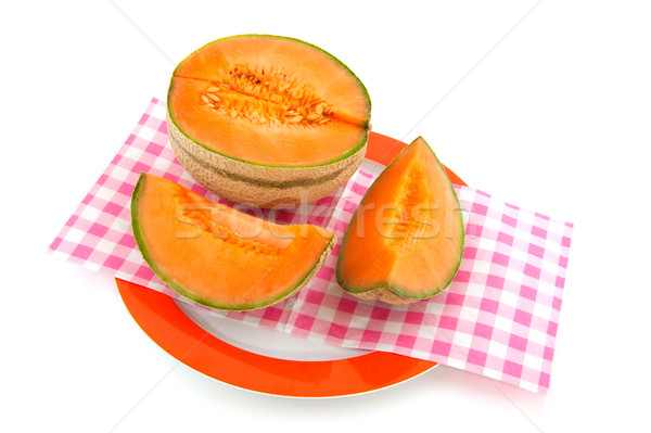 Cantaloupe melon Stock photo © ivonnewierink