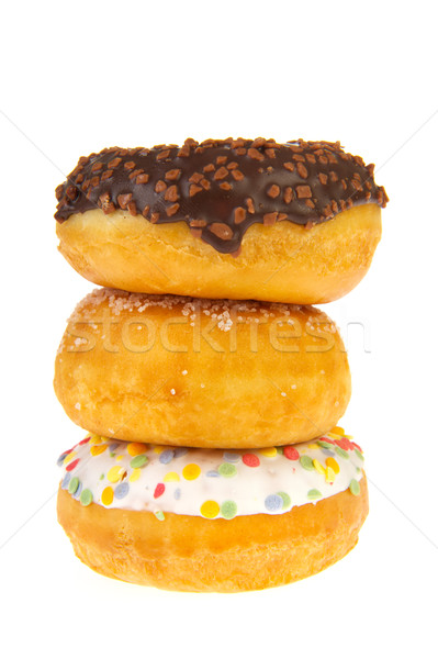 Sugary sweet donuts Stock photo © ivonnewierink