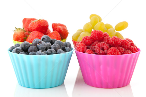 Fresh summer fruit Stock photo © ivonnewierink