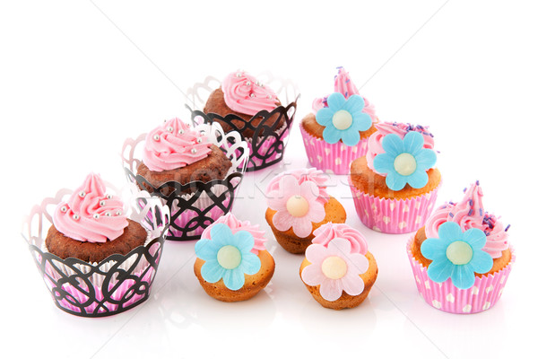 Sweet cupcakes Stock photo © ivonnewierink