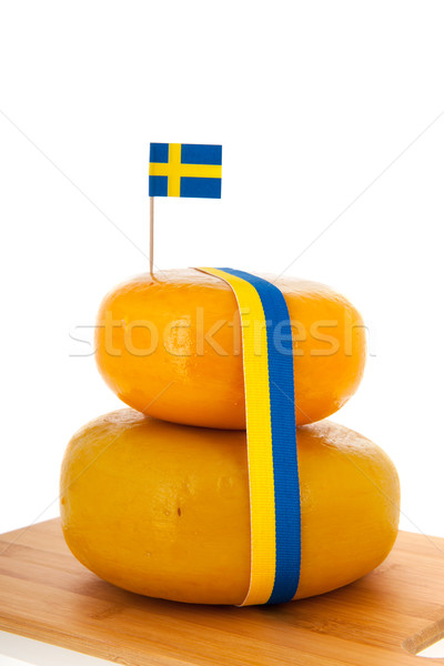 Swedish cheese Stock photo © ivonnewierink