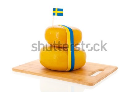 Swedish cheese Stock photo © ivonnewierink